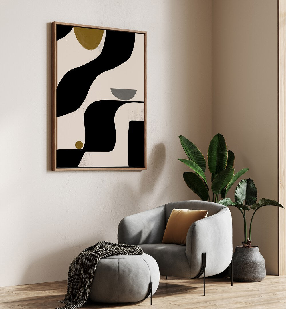 Elevate your space with ABSTRACT ART NO. II , ABSTRACT PAINTINGS from The Miuus Studio, showcasing stunning modern design.