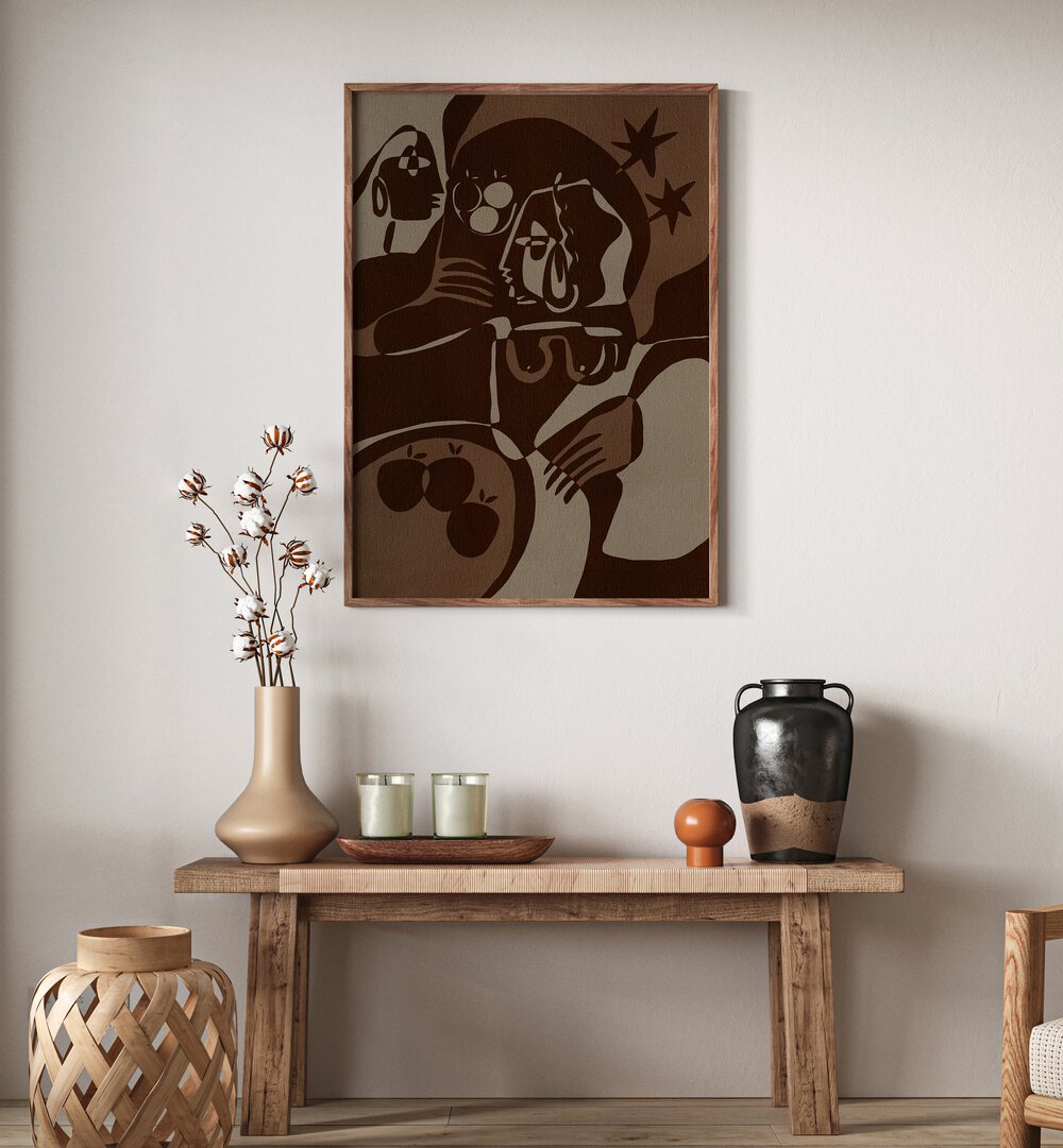 SOIL AND SPIRIT IV, PORTRAITS showcases beautiful figurative illustrations enhancing your wellness journey.