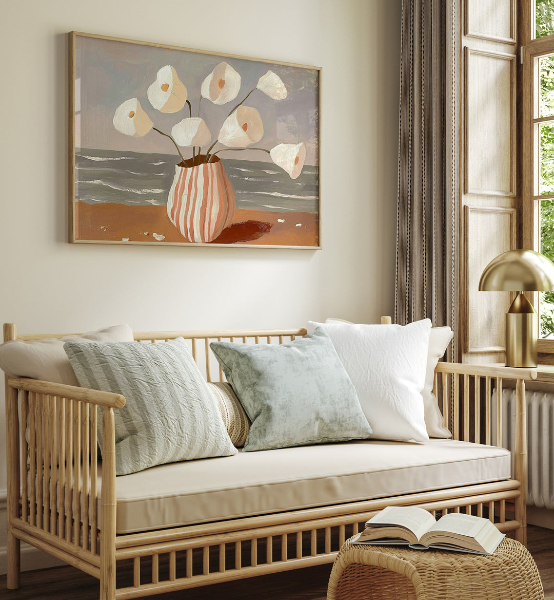 Serene scene featuring BOATS IN THE HARBOR II, perfect for enhancing nautical home decor and adding elegance.