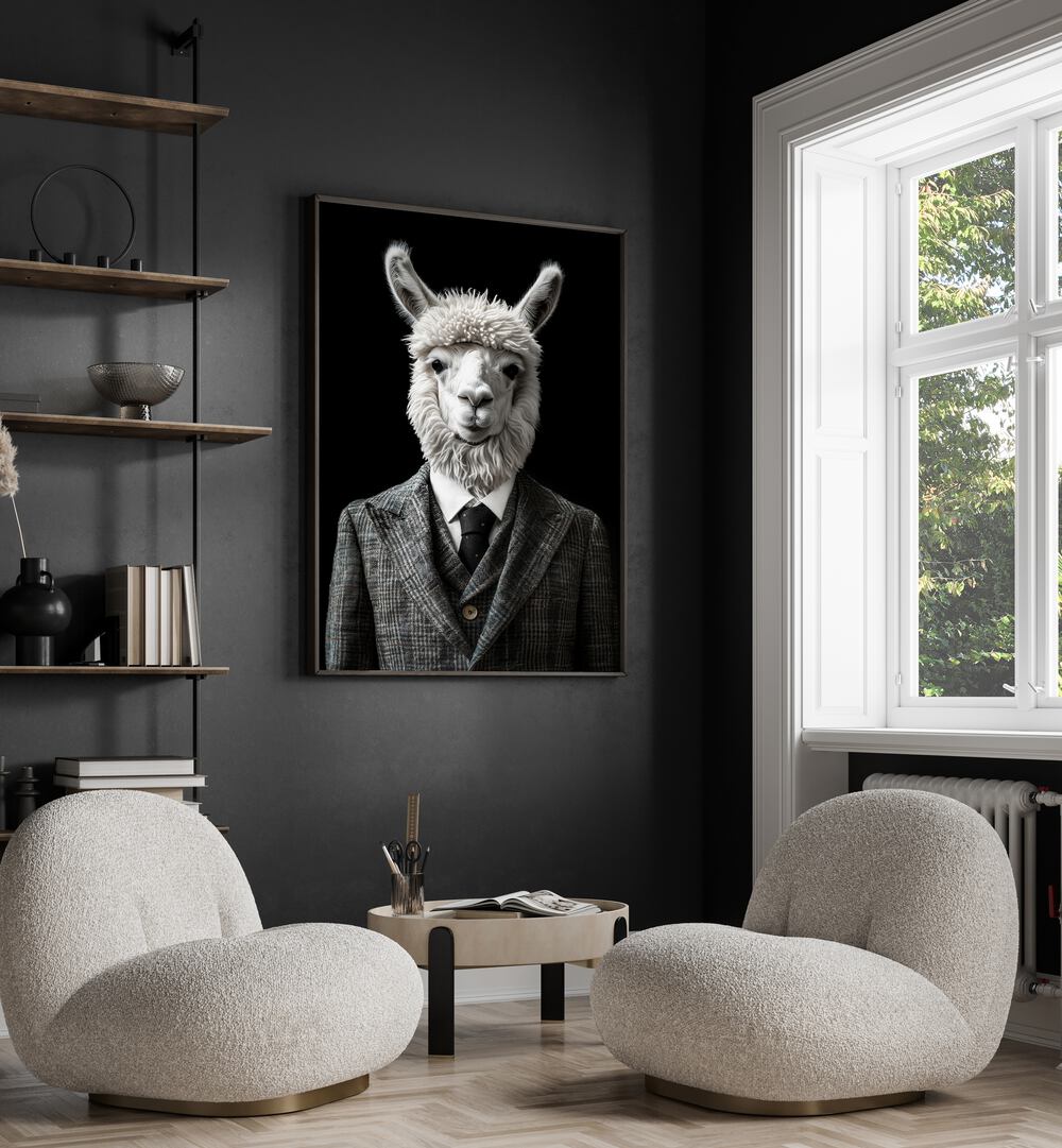 WILD SUITS - ALPACA , ANIMAL PAINTINGS
