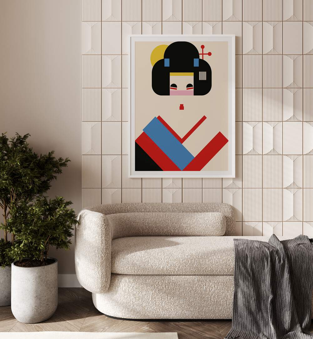 Timeless elegance of JAPANESE LADY II, a stunning addition to our JAPANESE PAINTINGS collection.