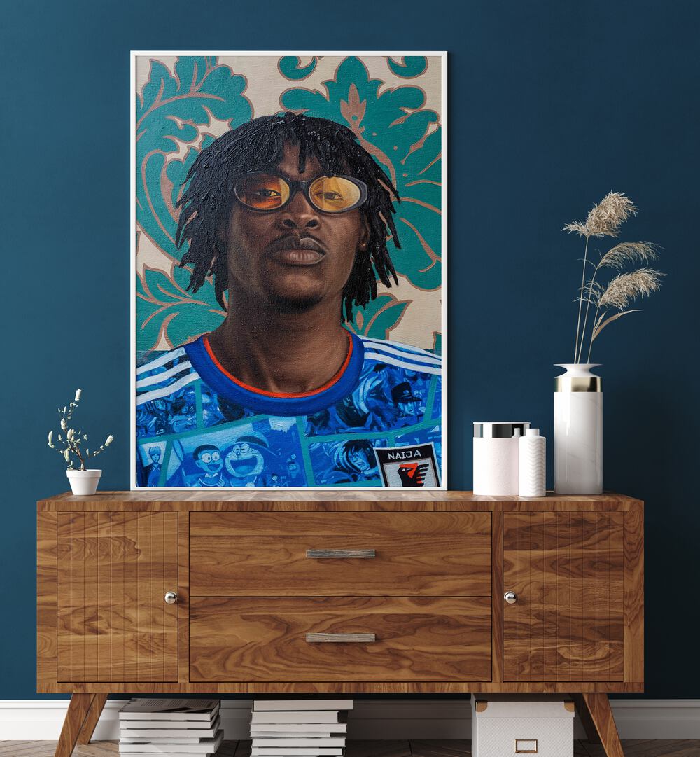 Vibrant NAIJA ANIME, AFRICAN ART PAINTINGS showcasing dynamic anime styles with rich African motifs. Perfect for decor!