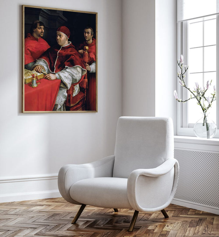 PORTRAIT OF POPE LEO X  , VINTAGE PAINTINGS