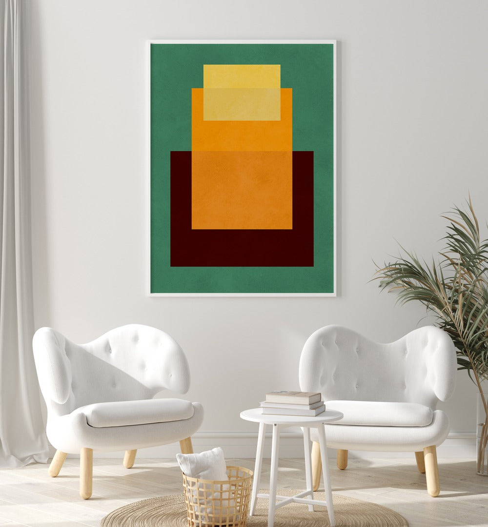Vibrant COLORFUL OVERLAY XV, GEOMETRIC ART PRINTS enhance any space with bold colors and modern design.