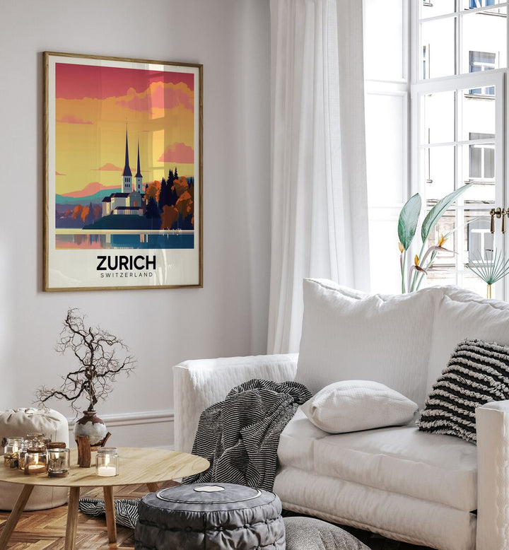 ZURICH - SWITZERLAND , TRAVEL POSTERS