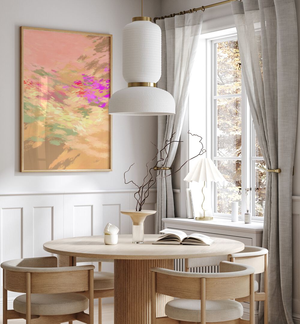 Brighten your space with LAZY SUMMER DAYS VII, ABSTRACT PAINTINGS, capturing the essence of laid-back summer moments.