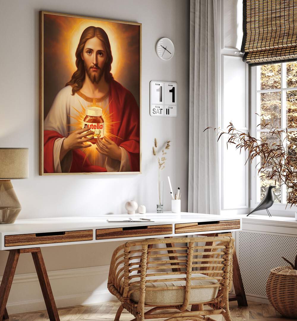 Captivating SWEET LORD, ALTERED ART PRINTS by Dikhotomy, perfect for transforming your living space with style.