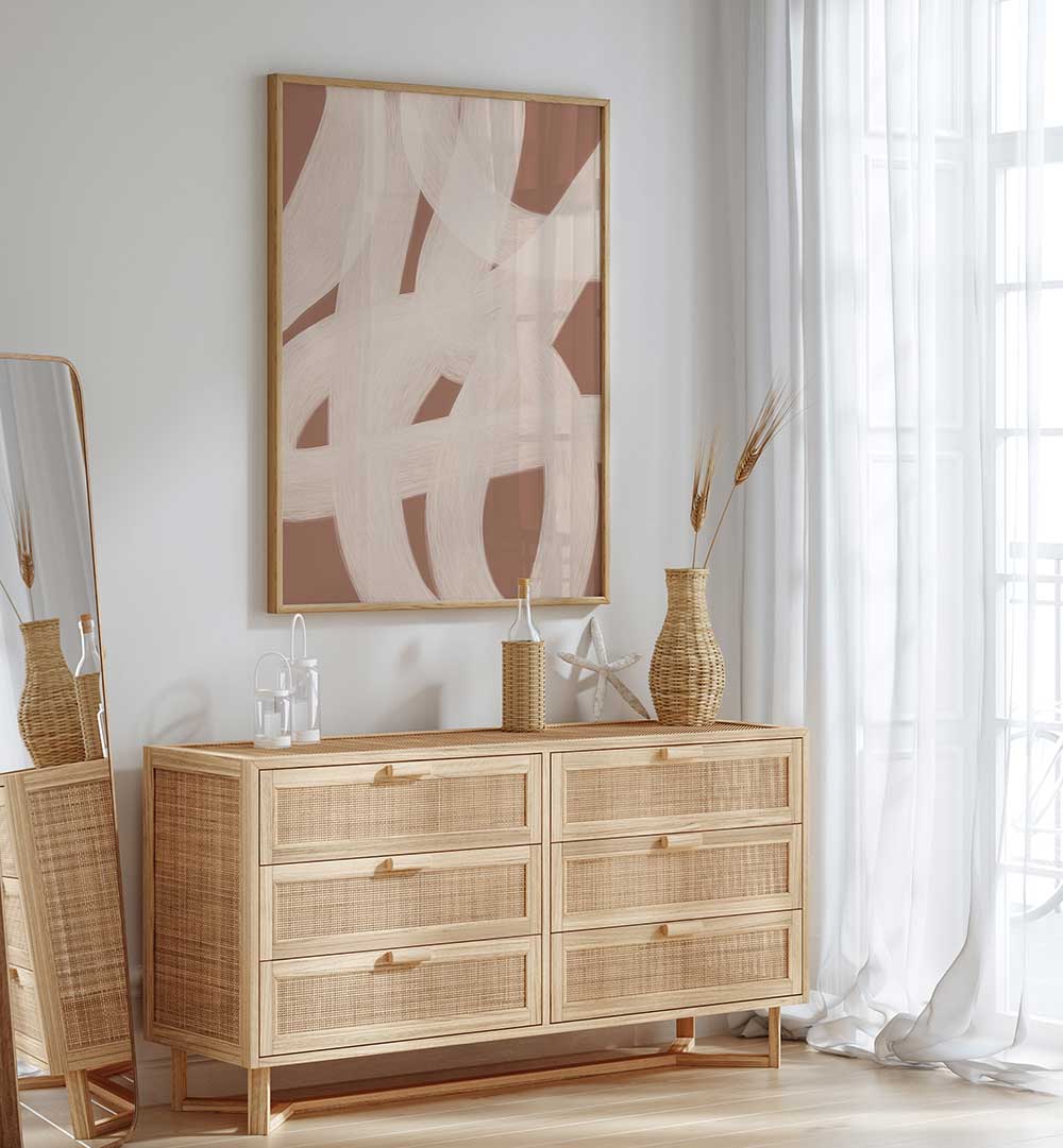 COLOUR PALETTE MOCHA MOUSSE VI , ABSTRACT PAINTINGS