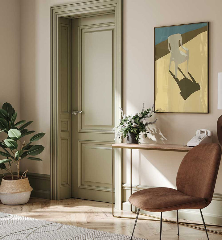 THE WHITE CHAIR , BEACH PAINTiNGS