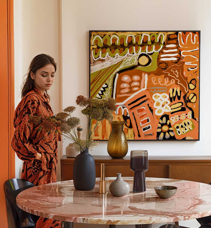 DREAMY ABSTRACT III , ABSTRACT PAINTINGS