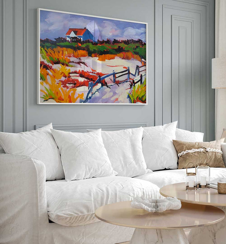 END OF SUMMER , LANDSCAPE PAINTINGS