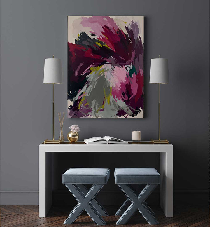 YIELD , ABSTRACT PAINTINGS