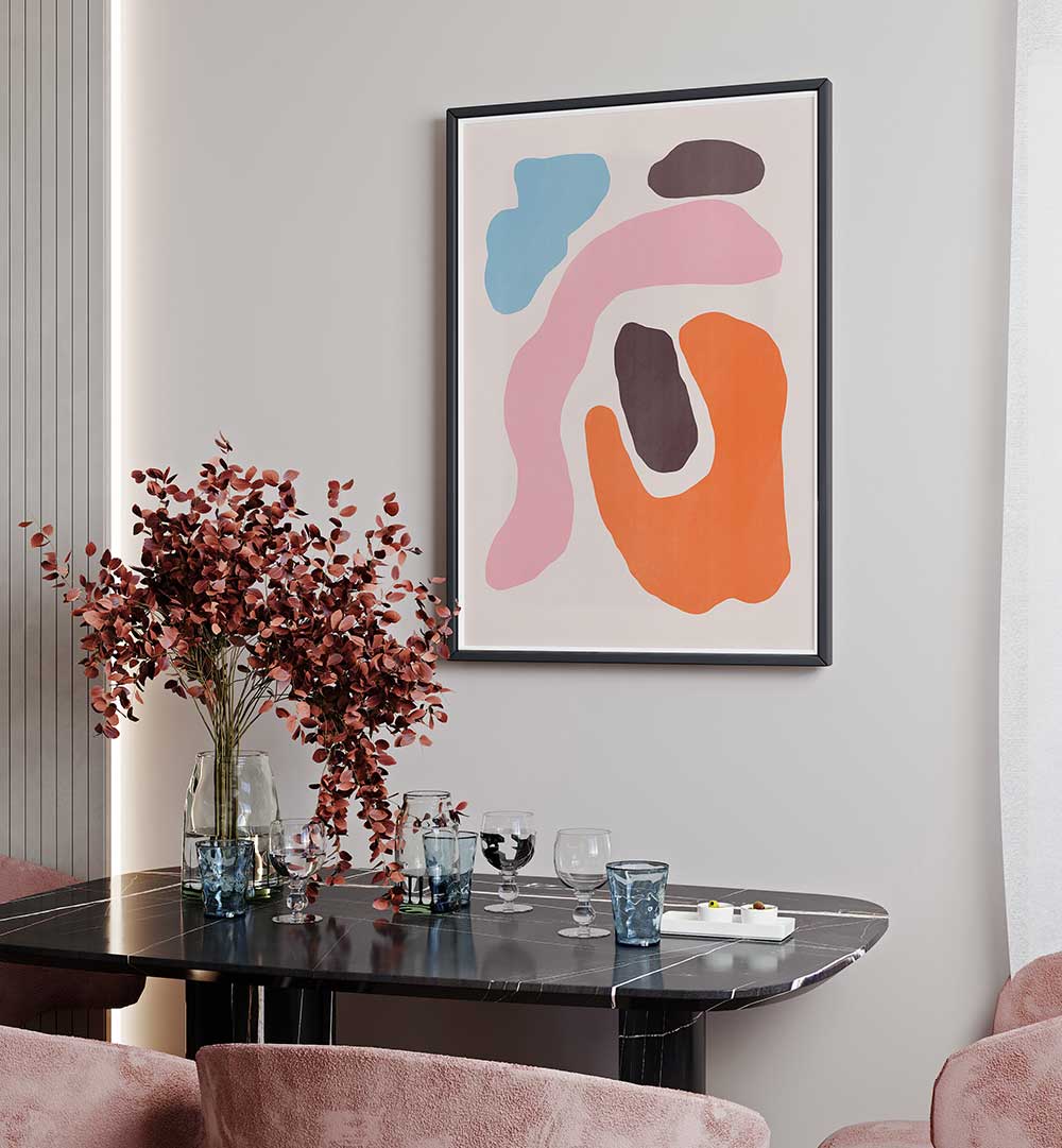 COLOR PASTEL ABSTRACTION , ABSTRACT PAINTINGS