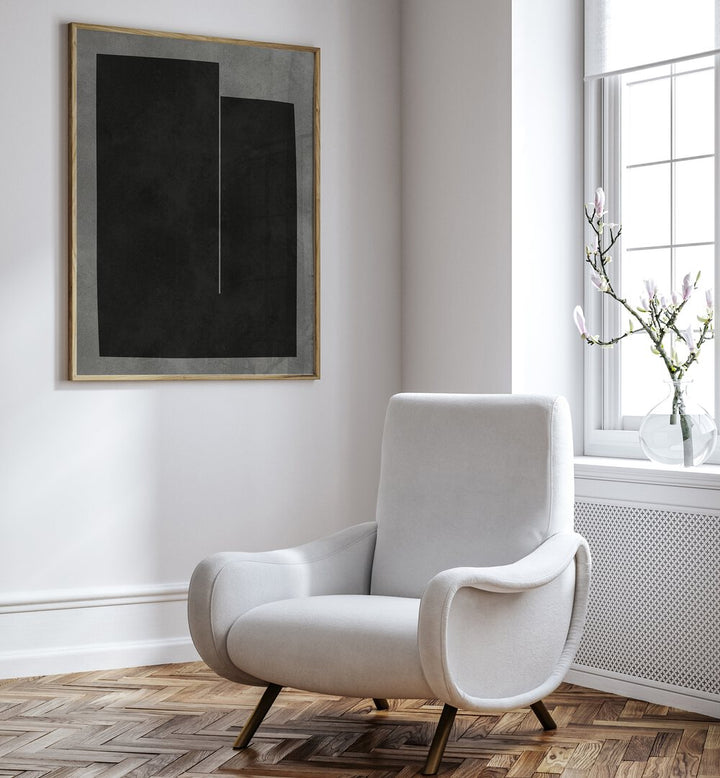 Stylish MODERN SHAPES VI, GEOMETRIC ART PRINTS enhance contemporary interiors with elegant design and creativity.