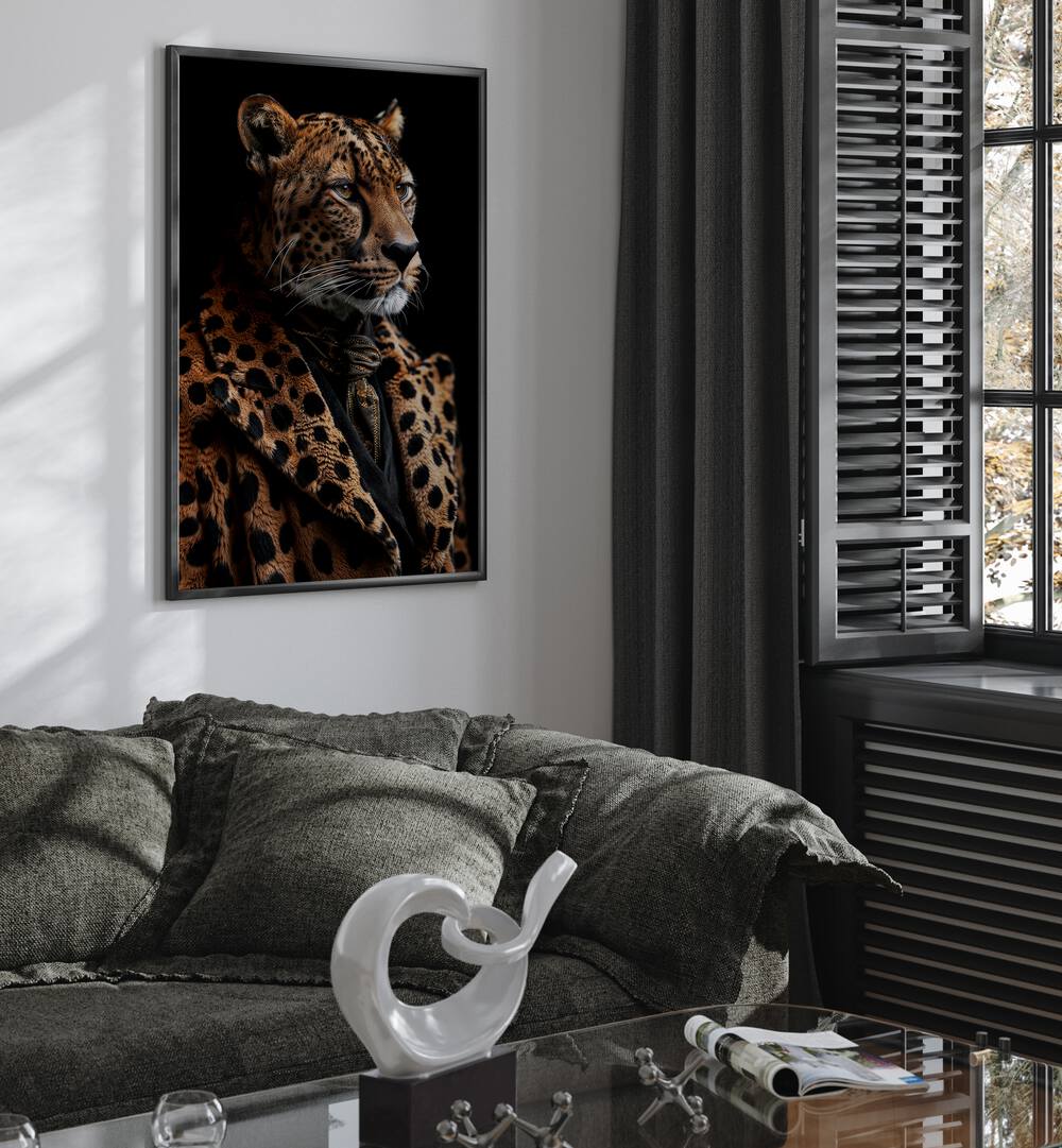 WILD SUITS - CHEETAH II , ANIMAL PAINTINGS