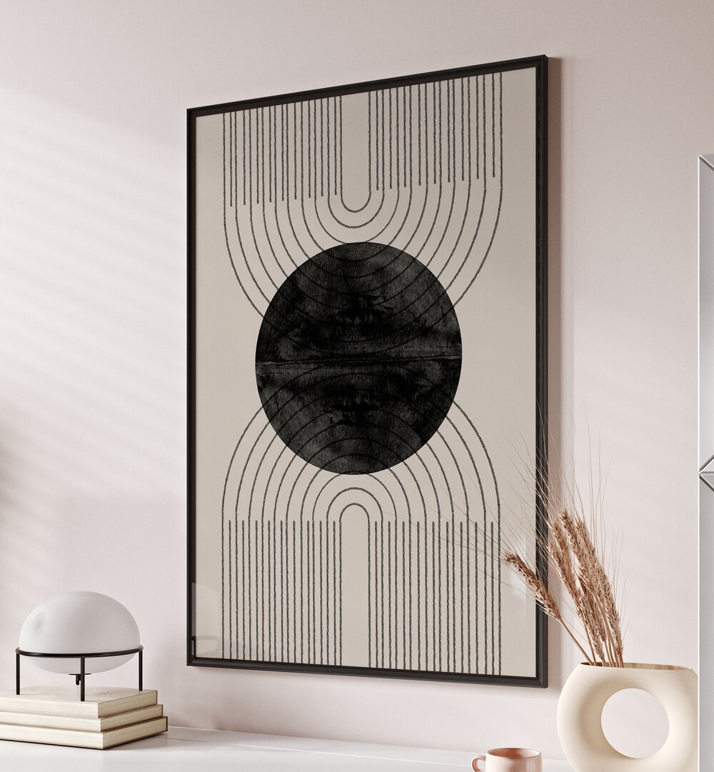 Stylish ARCH COMPOSITION NO IV., GEOMETRIC ART PRINTS, ideal for transforming any space with abstract elegance.