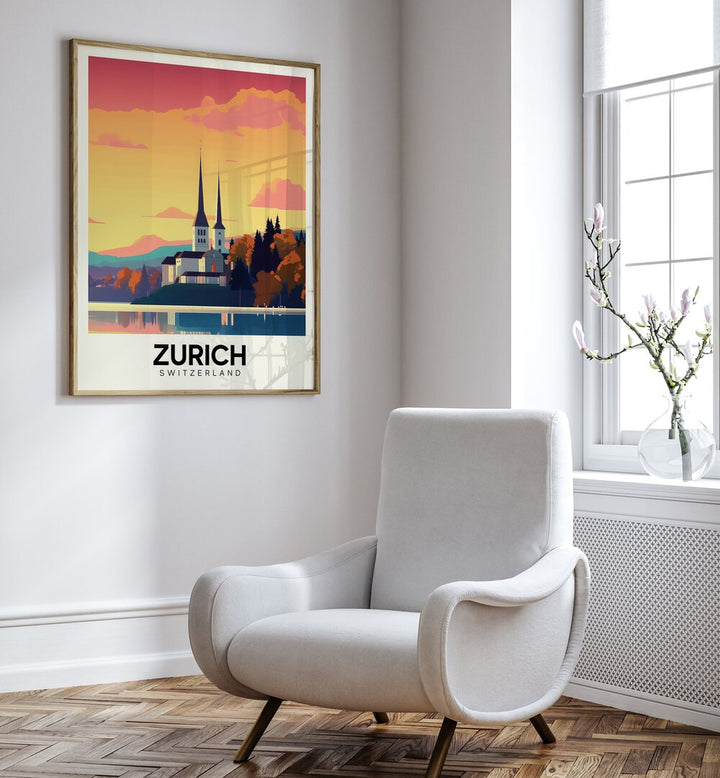 ZURICH - SWITZERLAND , TRAVEL POSTERS