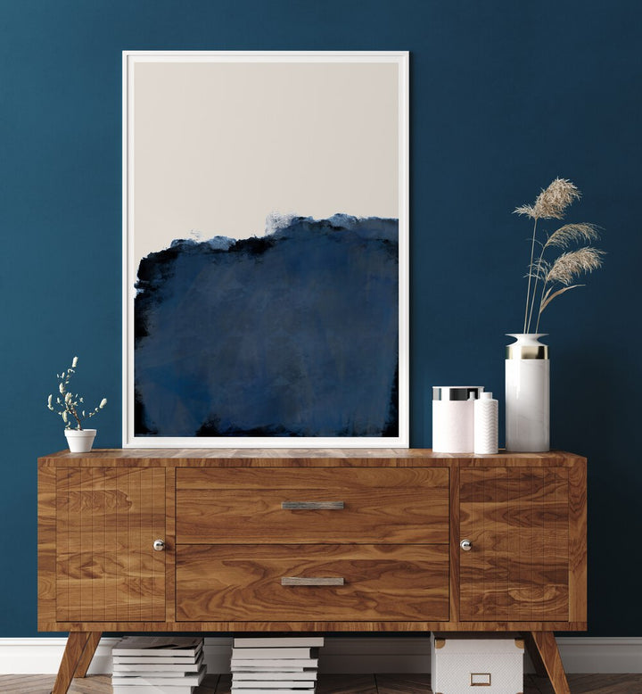 Stylish modern landscape, abstract paintings by Miuus Studio elevate your space with sophistication and creativity.