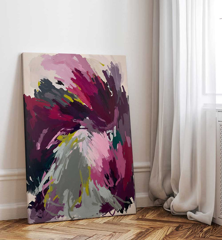 YIELD , ABSTRACT PAINTINGS