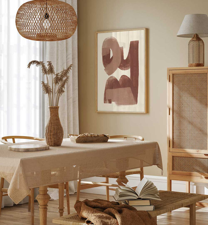 RUSTIC ABSTRACT XIII , ABSTRACT PAINTINGS