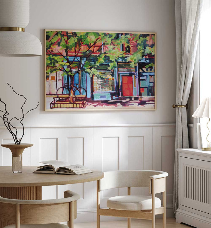 WEST VILLAGE , LANDSCAPE PAINTINGS