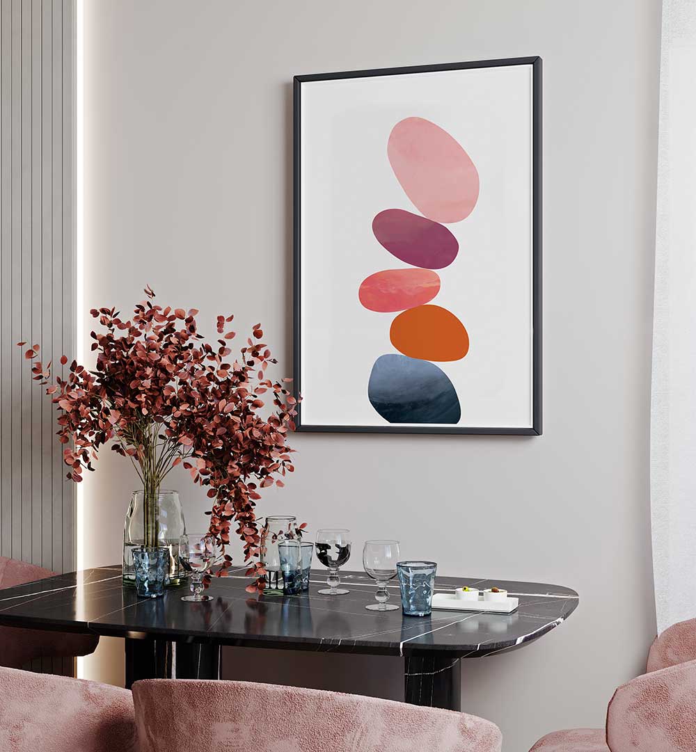 STONES HARMONY , GEOMETRIC ART PRINTS