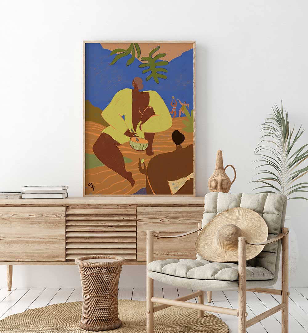 MELON PLEASE , PORTRAITS & FIGURATIVE ILLUSTRATIONS