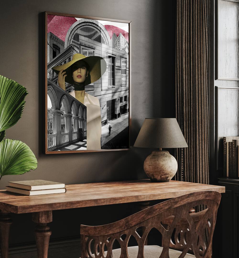 Stylishly designed STREET II, SURREAL ART PRINTS enhance urban spaces with a unique artistic flair.