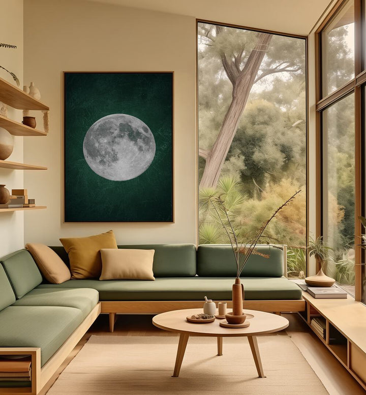 Elevate your space with the JADE MOON III, ZODIAC poster, blending modern design and geometric art effortlessly.