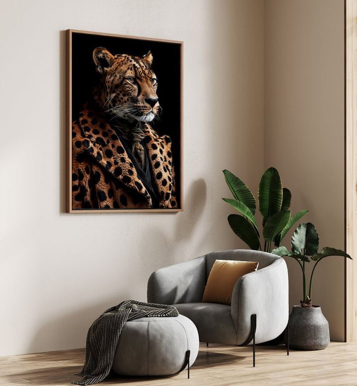 WILD SUITS - CHEETAH II , ANIMAL PAINTINGS