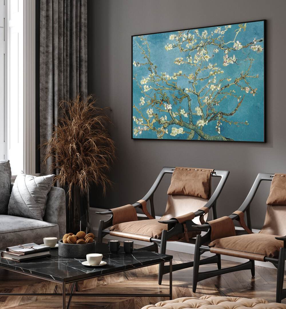 VINCENT VAN GOGH'S ALMOND BLOSSOM (1890) , VINTAGE PAINTINGS