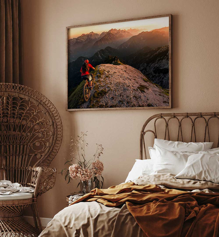 RIDING RIDGE SINGLETRACK , PHOTOGRAPHY PRINTS