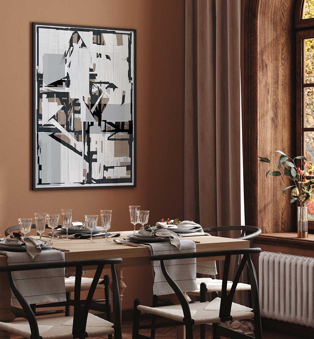 Transform your space with CRACKERJACK II, ABSTRACT PAINTINGS, showcasing vibrant colors and artistic depth.