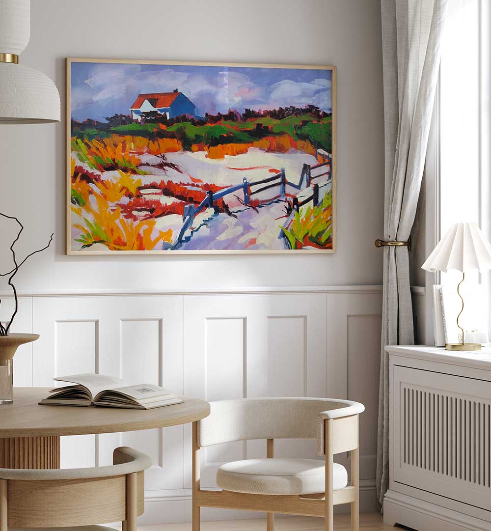 END OF SUMMER , LANDSCAPE PAINTINGS