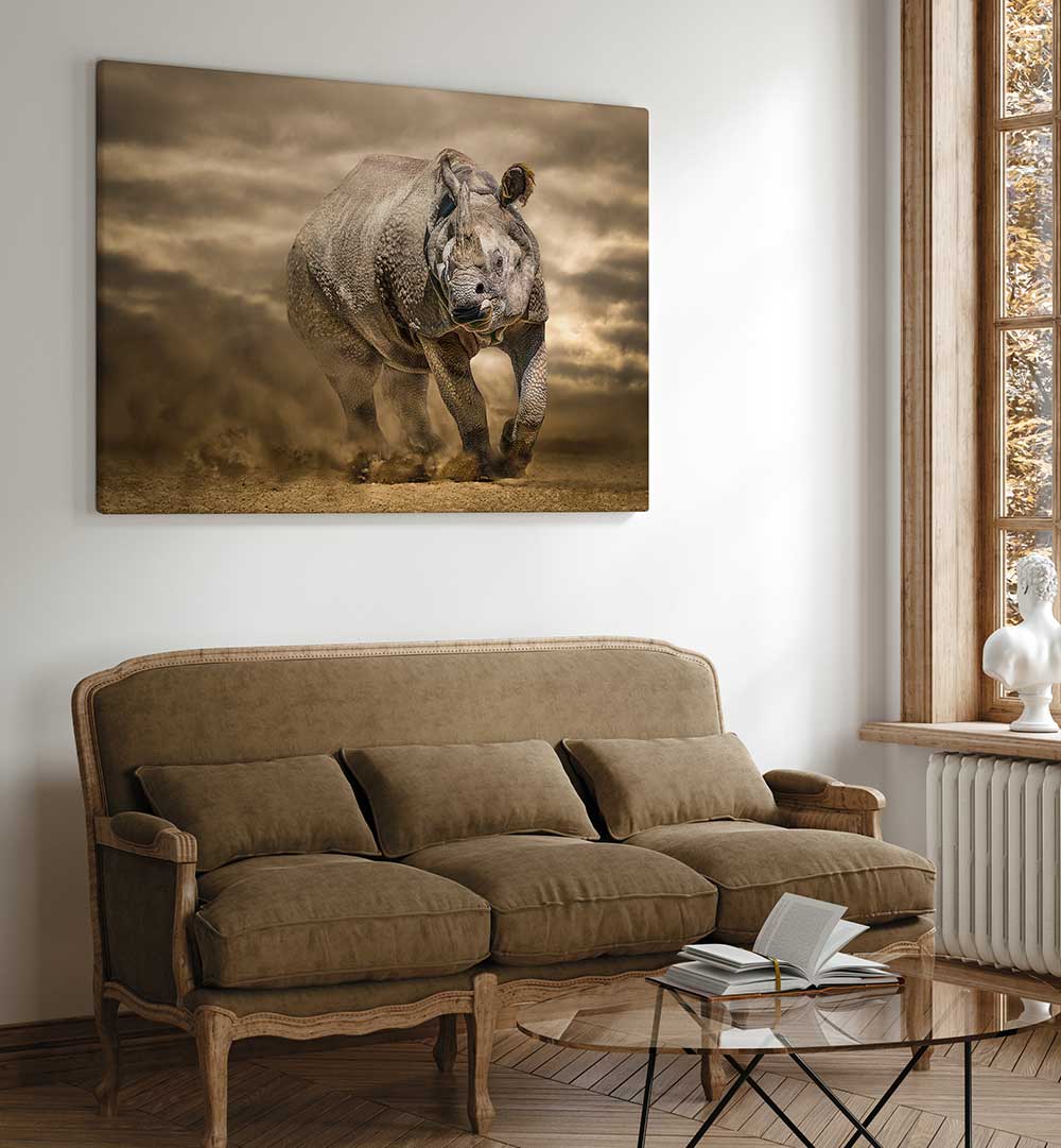 DESERT RINO , PHOTOGRAPHY PRINTS