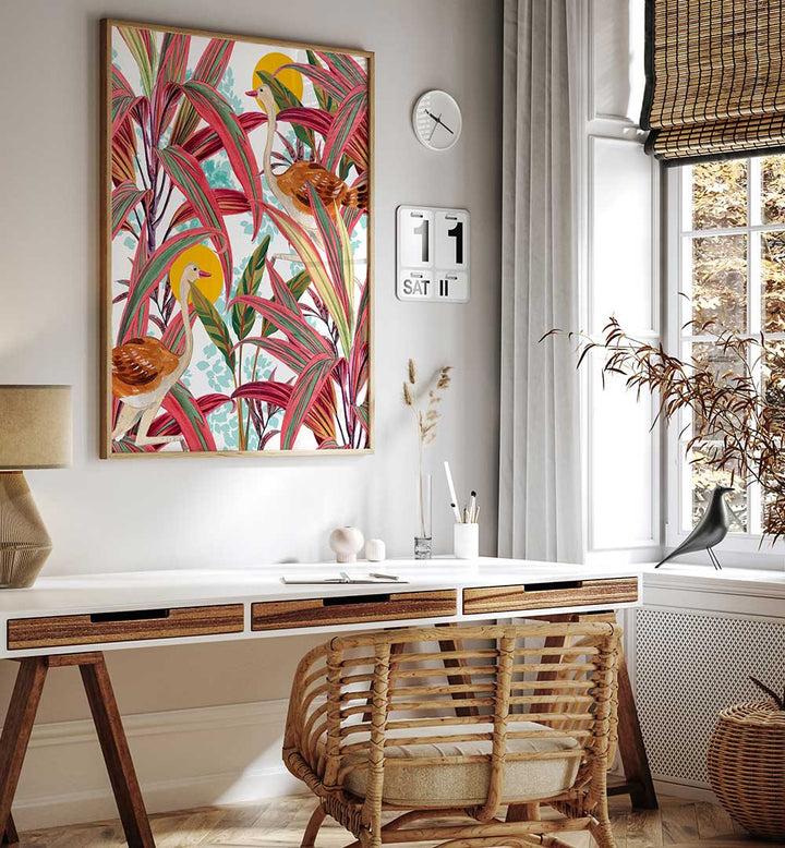 BIRD THAT FEELS THE LIGHT , ANIMAL PAINTINGS