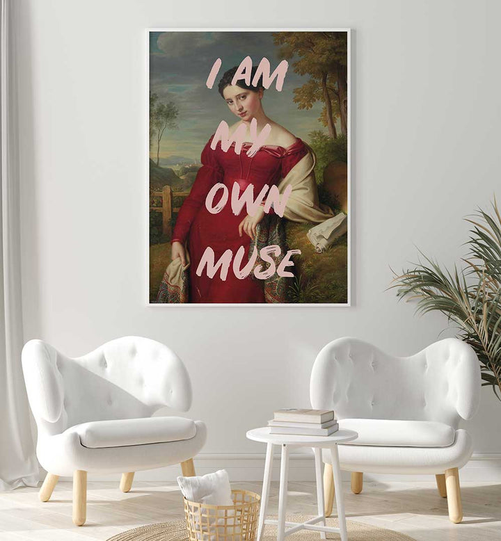 MY OWN MUSE , ALTERED ART PRINTS