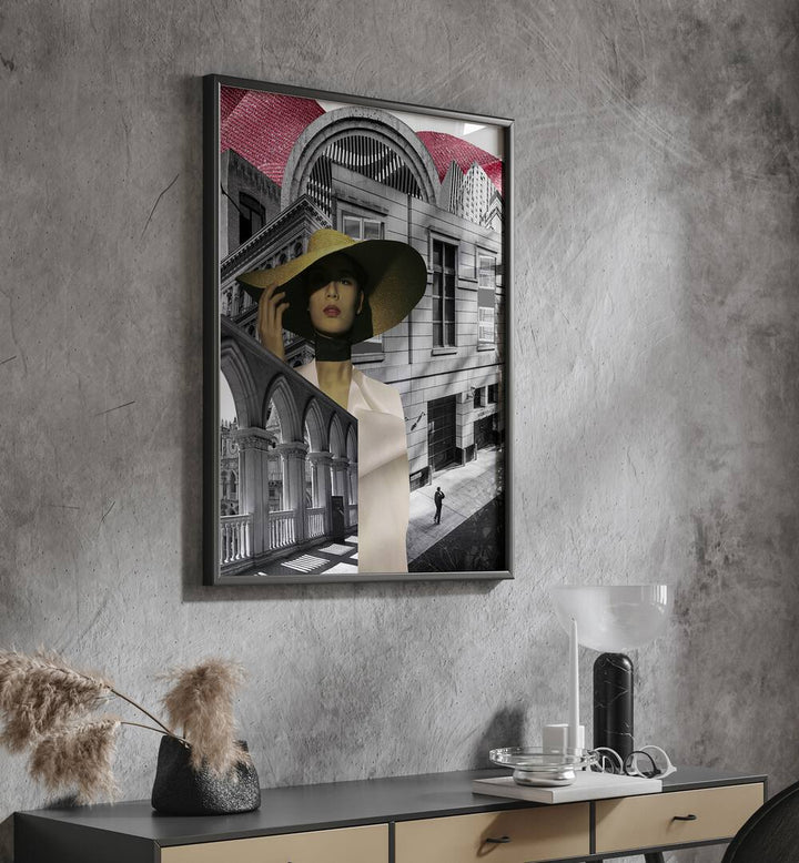 Stylish STREET II, SURREAL ART PRINTS featuring urban aesthetics, perfect for modern decor enthusiasts.