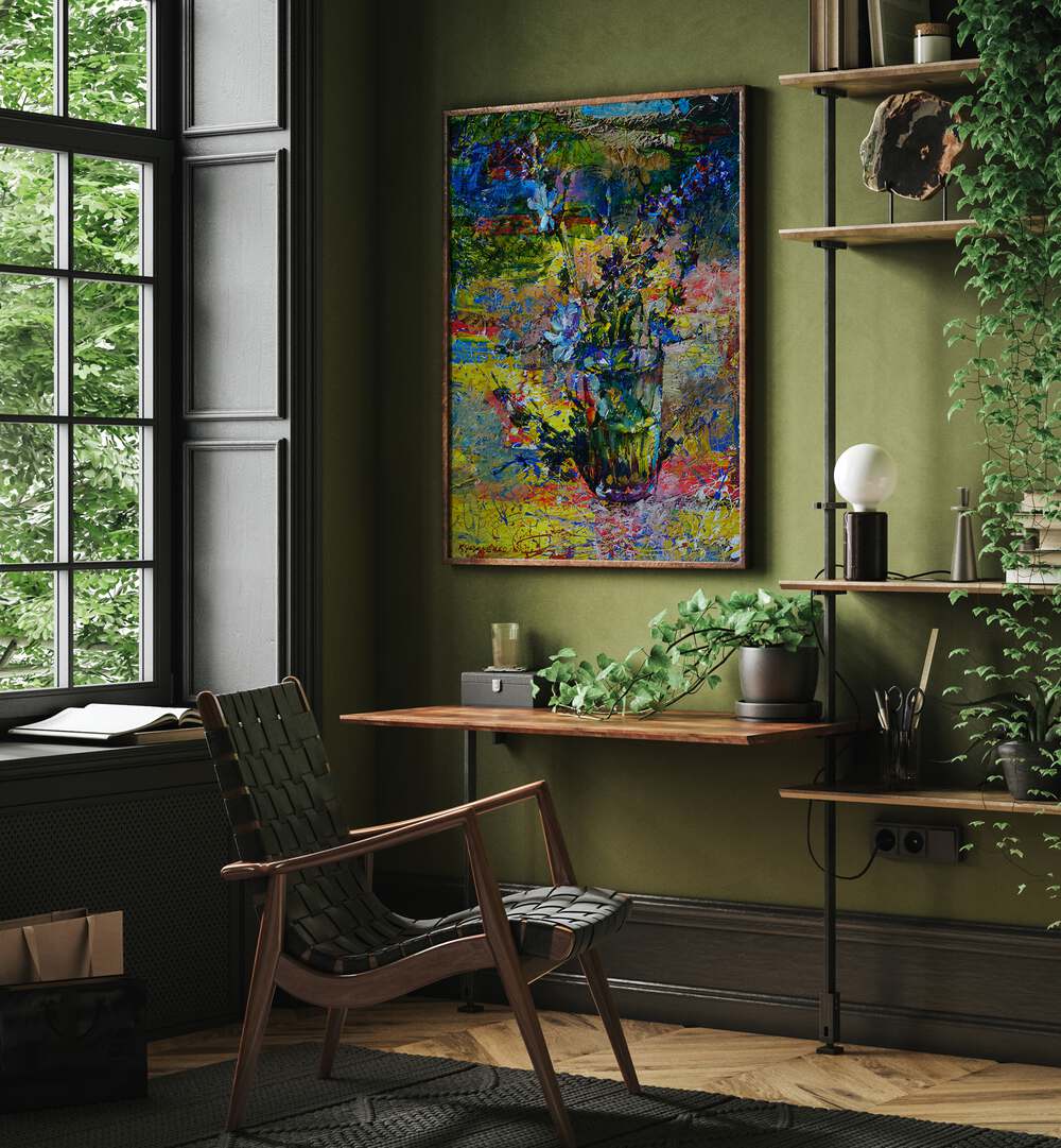 WILDFLOWERS , LANDSCAPE PAINTINGS