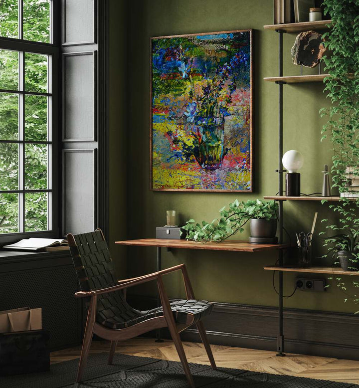 WILDFLOWERS , LANDSCAPE PAINTINGS