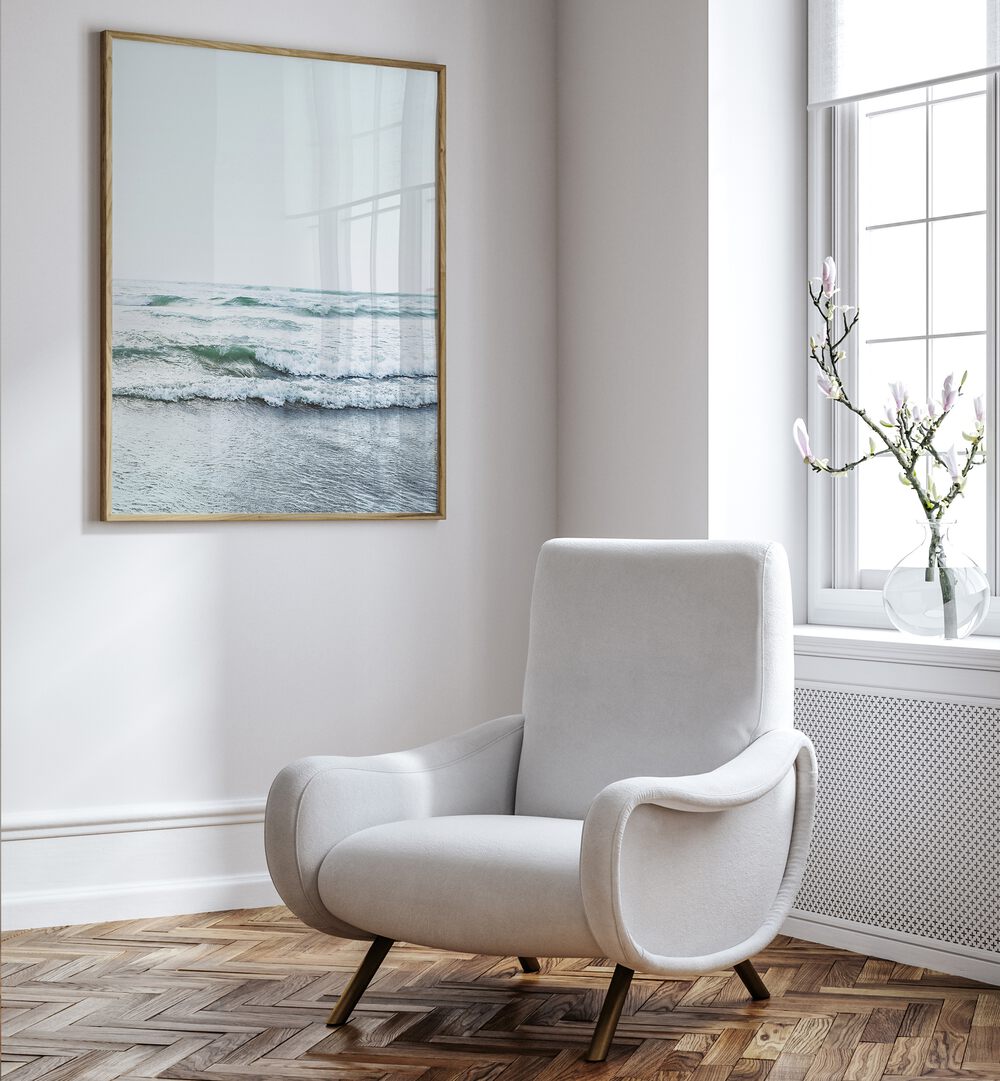 Serene BLUE OCEAN, BEACH PAINTINGS enhance any space, bringing tranquility and relaxation to your home decor.