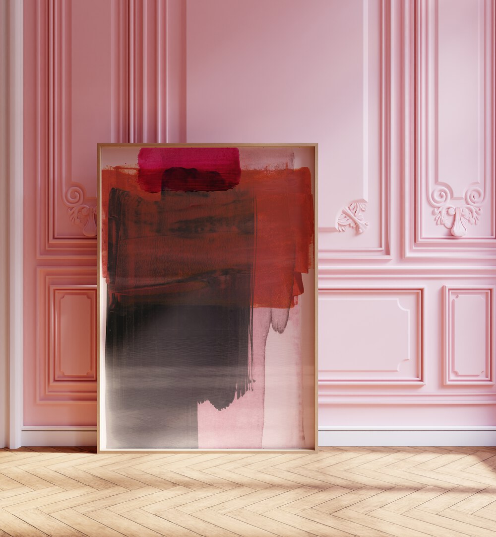Elevate your decor with ABSTRACT PAINTING XXI, showcasing bold colors in contemporary abstract paintings.