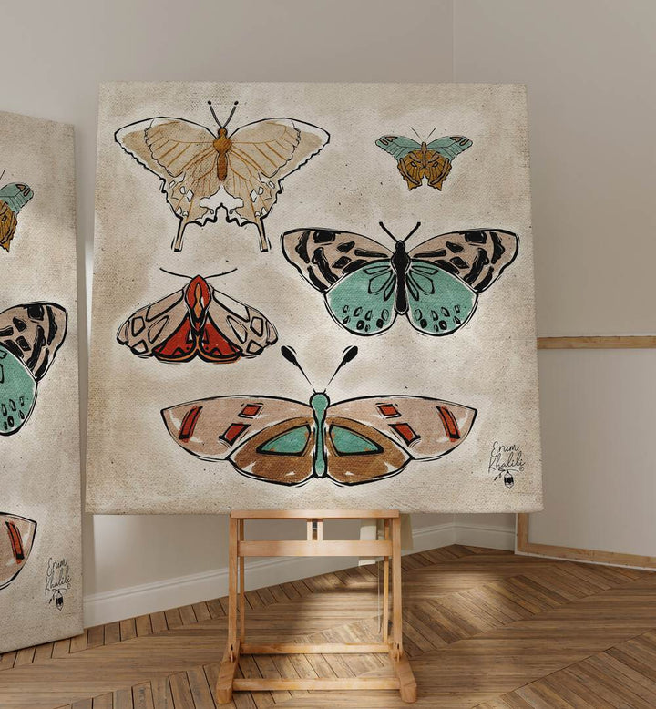 Vintage butterflies showcase exquisite animal paintings, perfect for nature lovers and home decor enthusiasts.