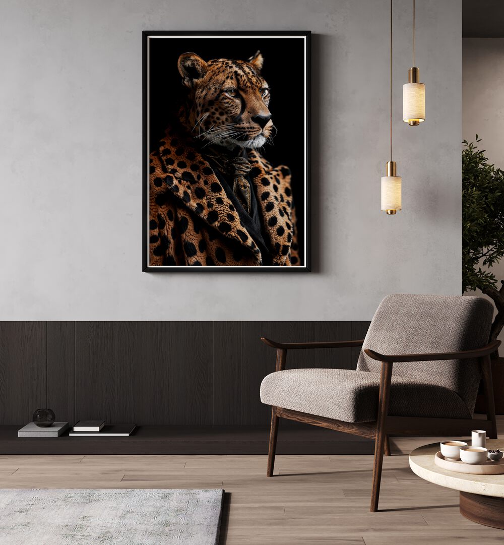 WILD SUITS - CHEETAH II , ANIMAL PAINTINGS
