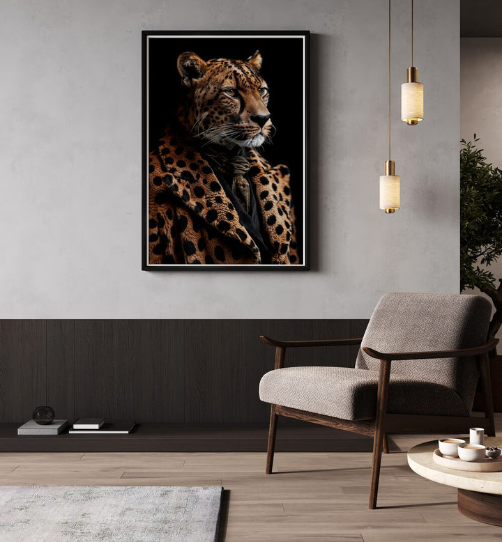 WILD SUITS - CHEETAH II , ANIMAL PAINTINGS