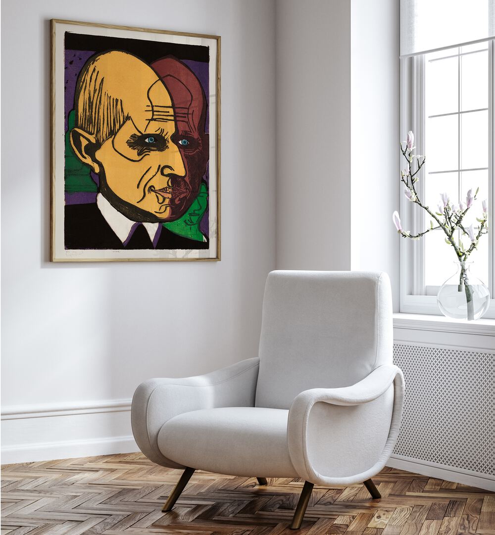 HEAD OF DR. BAUER (1933) , VINTAGE PAINTINGS