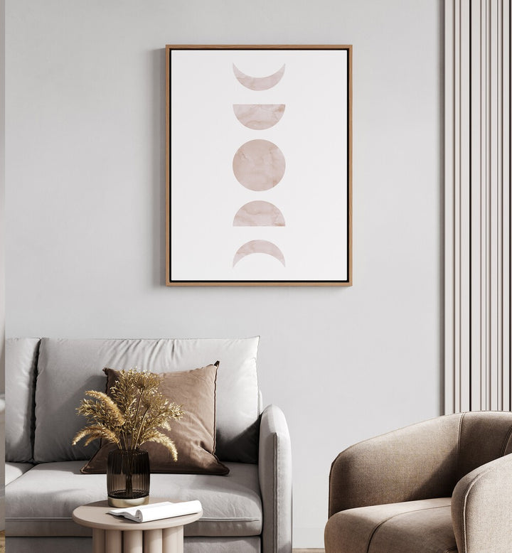 Stylish WATERCOLOR III, BOHO ART PAINTINGS showcasing soft hues in a modern design, perfect for contemporary decor.