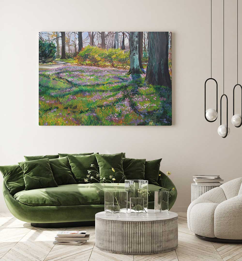 EARLY SPRING II , LANDSCAPE PAINTINGS