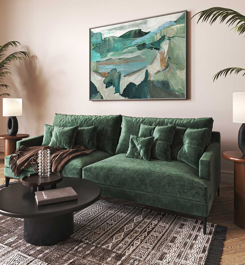 Enhance your space with NATURAL WORLD II, LANDSCAPE PAINTINGS, showcasing serene beauty and elegance.