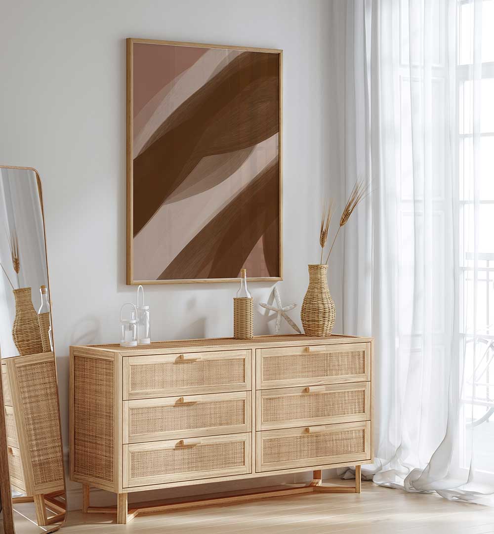 COLOUR PALETTE MOCHA MOUSSE VII , ABSTRACT PAINTINGS